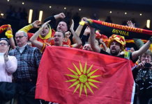 Било напнато во Германија: Германците им ги одзеле знамињата со вергина на Македонците – еве го одговорот