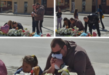 Тешки сцени: Родителите на Данка Илиќ во солзи – запалија свеќи во центарот на Бор и оставија мало мече