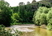 ЦУК: Можно излевање на Крива река по нејзиниот слив, нивото на водостоите е во покачување
