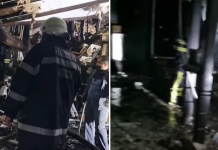 (ВИДЕО) Пожар значително го оштети хотел „Манастир“ во Берово – еве што остана од него