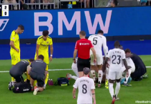 (ВИДЕО) Не е за оние со слаб желудник: Страотна повреда на еден од најдобрите играчи на Реал Мадрид – стадионот замолкна