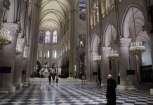 Нотр Дам ја покажа својата обновена внатрешност пет години по пожарот