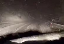 (ФОТО) Какви снимки вечерва: Сите зборуваат за ова – падна голема количина на снег, возачите да внимаваат – пораки испратени во соседна Србија