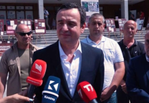 Курти се жали дека Србија се меша во изборите на Косово