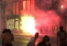 Вучиќ ги нарече демонстрантите „терористи“ и најави „одлучен одговор“