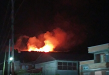 Пожар во скопско Морани