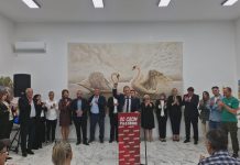 Игла нема каде да падне: Голема посета на промоцијата на кандидатот за градоначалник Ристо Спасов во Радовиш