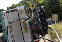 (ФОТО) Автобус со 30 жени патници одел кон манастир во Грција – доживеале страшна несреќа