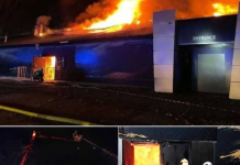(ФОТО) Страотни сцени пред малку: Гори позната дискотека во Виена – на терен 88 пожарникари со 23 возила