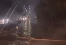 За жал најавите се остварија: Големо невреме во овој град во Македонија – поплава и носи се пред себе