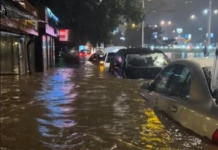 Невремето во Македонија прави проблеми: Хаос во еден град – поплавени се над 50 куќи, снимките се драматични