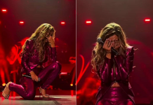 (ФОТО) Теа Таировиќ се расплака при пеење на песна од Тоше, а потоа кажа: Чувајте ми ја Македонија