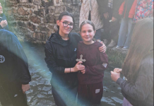 Марија Жилеска го фати Чесниот крст во Велмеј