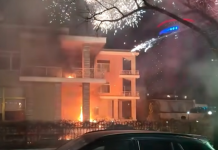 (Видео) Гори Тирана: Снимките кои се појавија на социјалните мрежи ги загрижија сите