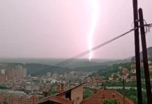 За денеска најавени врнежи од дожд и грмежи, УХМР утрово со најнова прогноза